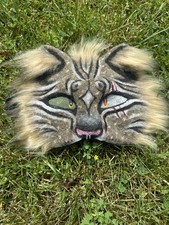 Cat Therain Mask Furry Alter Human Gear Masquerade Cosplay Costume Kitty Feline