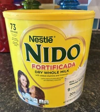Nestle NIDO Fortificada Powdered Milk Drink (4.85 Lbs) Exp. 12/31/25