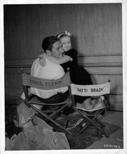 HOLLYWOOD Errol Flynn + Patti Brady in Never Say GOODBYE 1947 ORIG PHOTO MA80