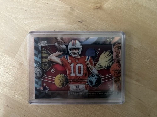 2025 Topps Cosmic Chrome Drake Maye Base (RAW)