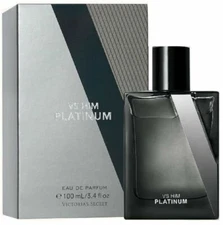 NEW with Sealed Victoria's Secret VS HIM Platinum EDP Fragrance 100 ml/3.4 fl oz