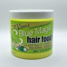 Blue Magic Hair Food With Wheat Germ Oil Coconut Oil, 12 Ounces