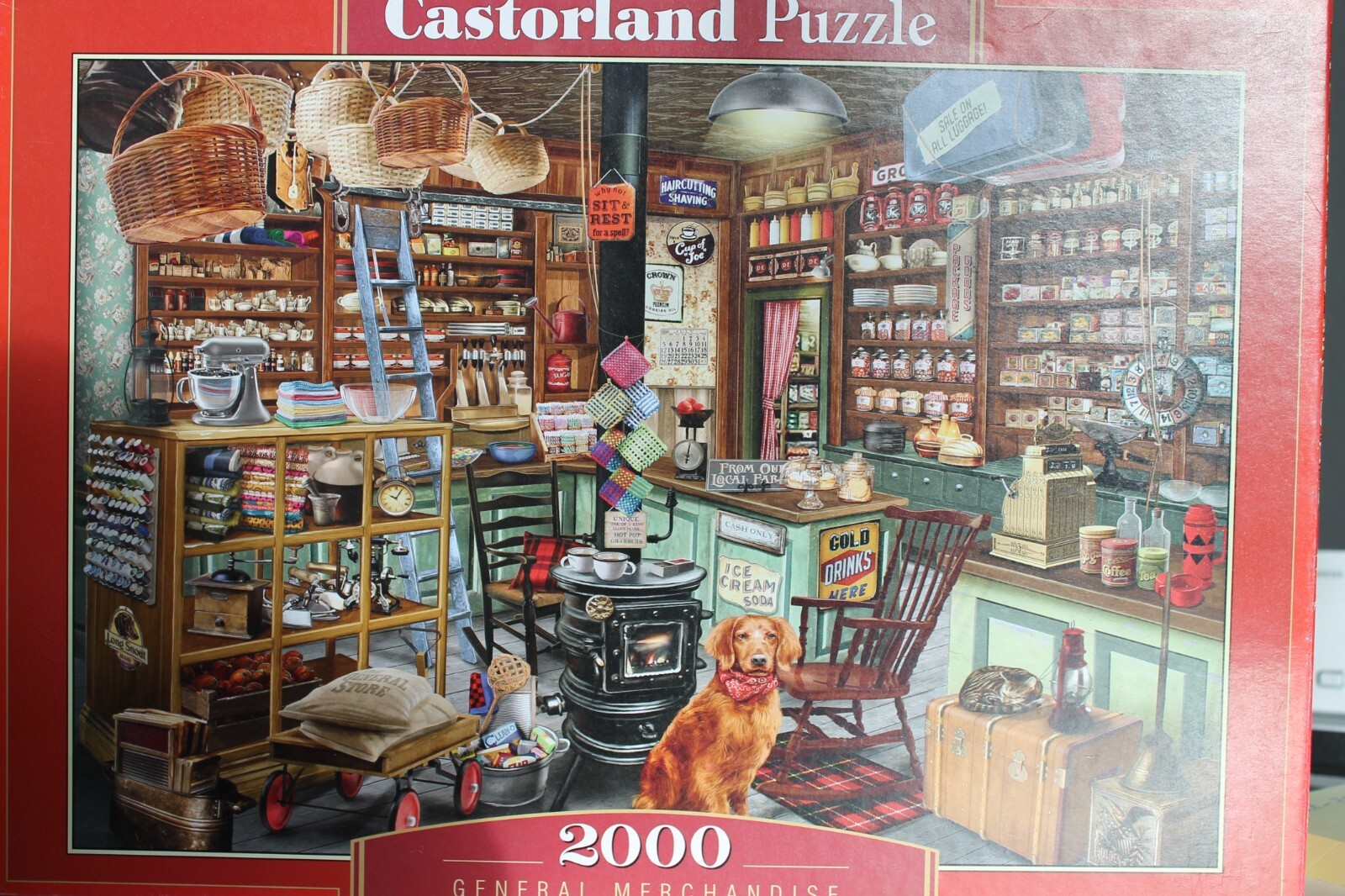 Puzzle von Castorland mit 2000 Teilen "General Merchandise" eBay