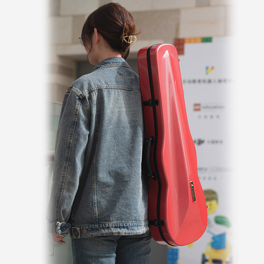 CHRISTINA Violin Case New Red Dot 4/4 Carbon Fiber Lightweight