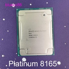 Intel Xeon Platinum 8165 QS LGA3647 24Cores 33MB 2.3GHz 205W CPU Processor