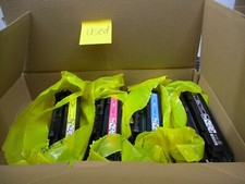4 HP Printer Toner Cartridges CE410X CE411A CE412A CE413A 305A CMYK Black Cyan