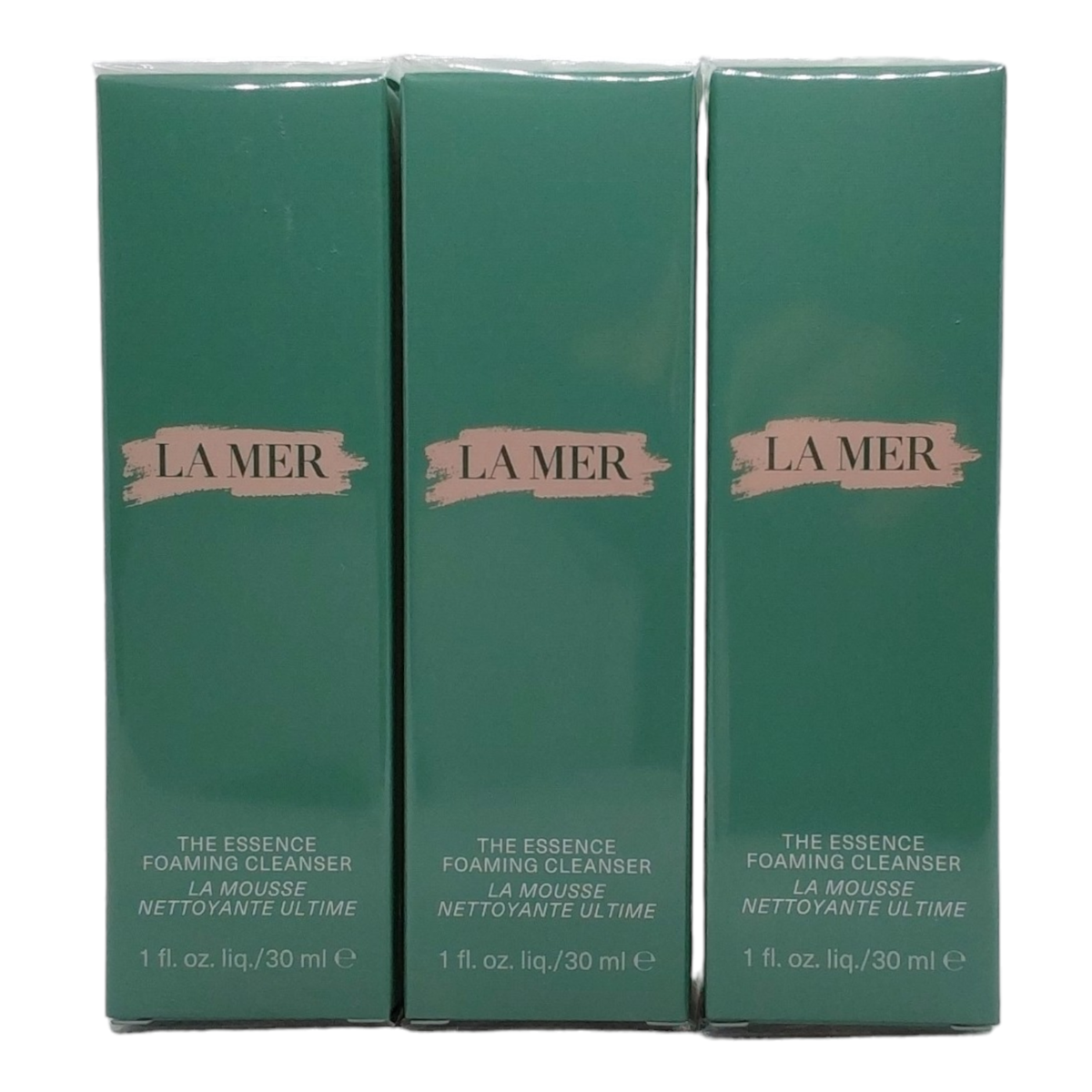 3 X La Mer The Essence Foaming Cleanser 1.0 oz / 30 ml NEW Sealed