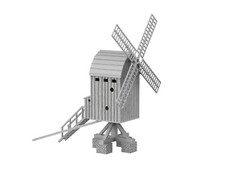 LE MOULIN DE LIGNY FLEURUS WATERLOO - 3D PRINTED Décor Wargame Terrain Napoleon