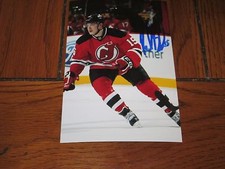 REID BOUCHER AUTOGRAPHED NEW JERSEY DEVILS 4X6 PHOTO # 4