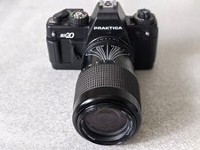 VINTAGE PRAKTICA BX20 CAMERA AND LENS- 35MM - UNTESTED - SPARES REPAIR