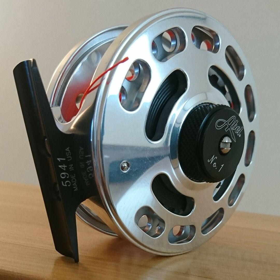 Abel BG 1 ported Clear Fly Reel Fishing Used From Japan JP Free Shipping F/S