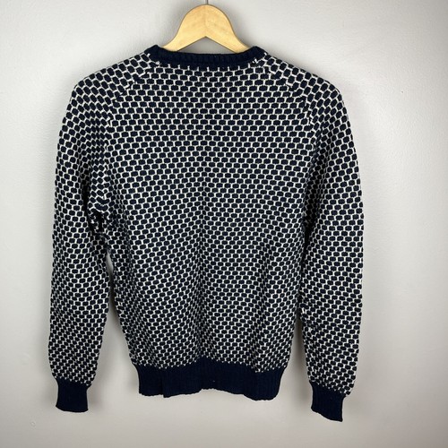 Timberland Soft Handfeel Black Check Cashmere Blend Sweater Men’s S - Picture 4 of 6