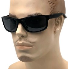 Polarized Sunglasses Mens Sport Running Fishing Golf Driving Black Glasses