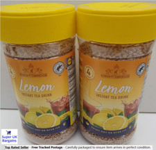 Lemon Instant Tea Drink Granules Powder Hot Cold Iced Fruit 800g Knightsbridge