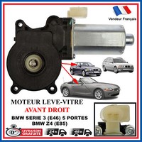 Fensterhebermotor Vorne Rechts Beifahrer FüR BMW Serie 3 E46 Z4 0130821717