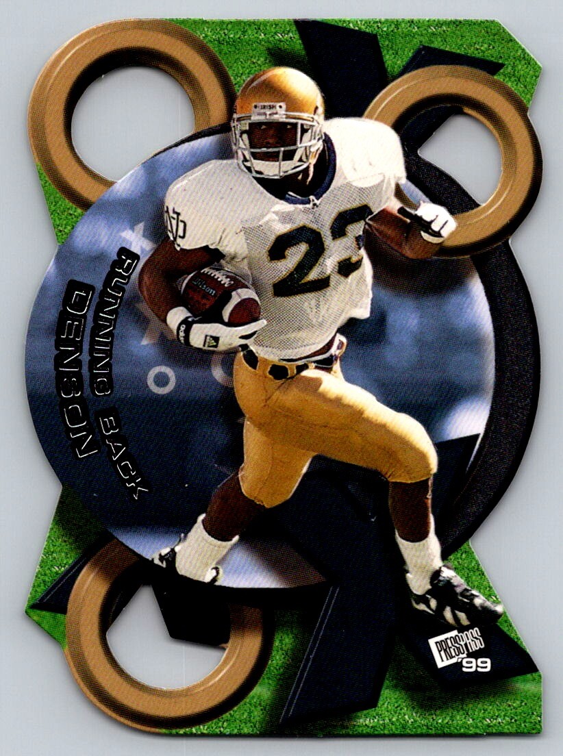 Autry Denson Press Pass X's & O's #XO19 Xs & Os