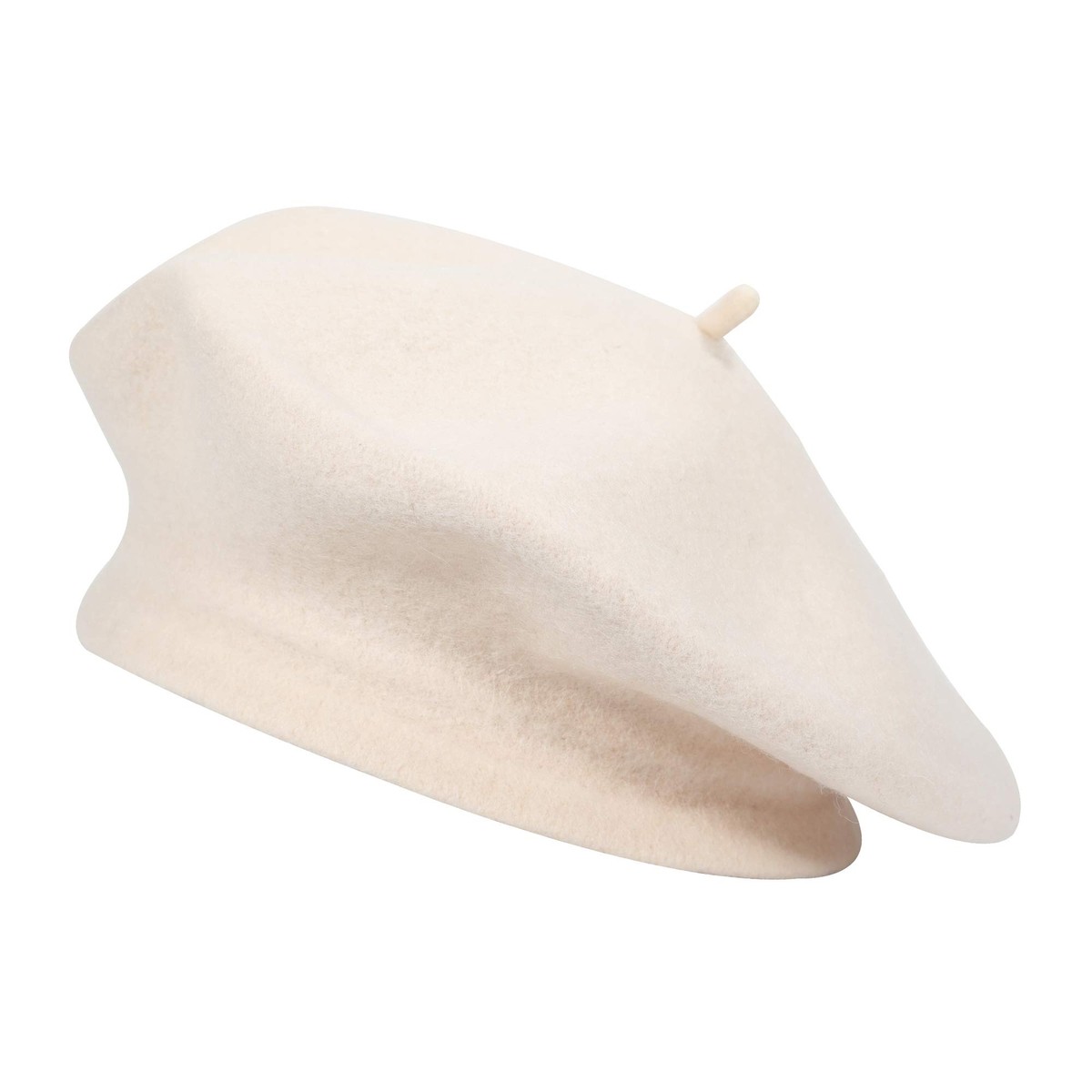 Wool Beret Hat Classic Solid Color French Beret for Women 