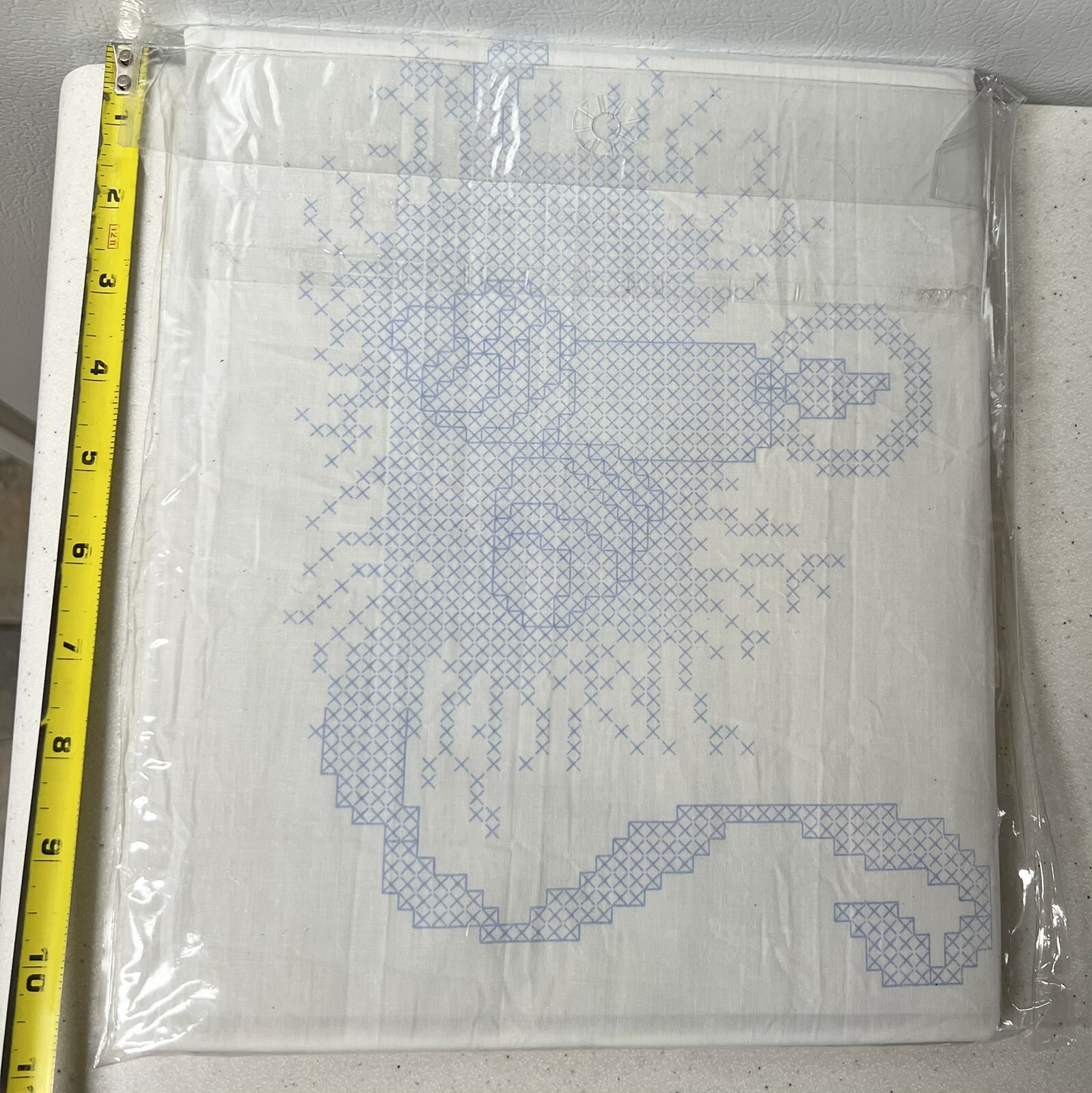 CRAFTWAYS CANDLELIGHT Stamped CrossStitch Tablecloth NIP eBay