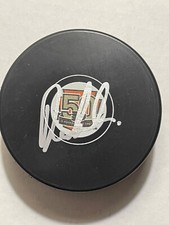 Philadelphia Flyers ROB DIMAIO Signed 50th Anniversary Hockey Puck