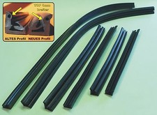 VW Käfer Cabrio Dichtung KOMPLETT-SATZ 6-teilig zum Verdeck "NEUE FORM" 020-4860
