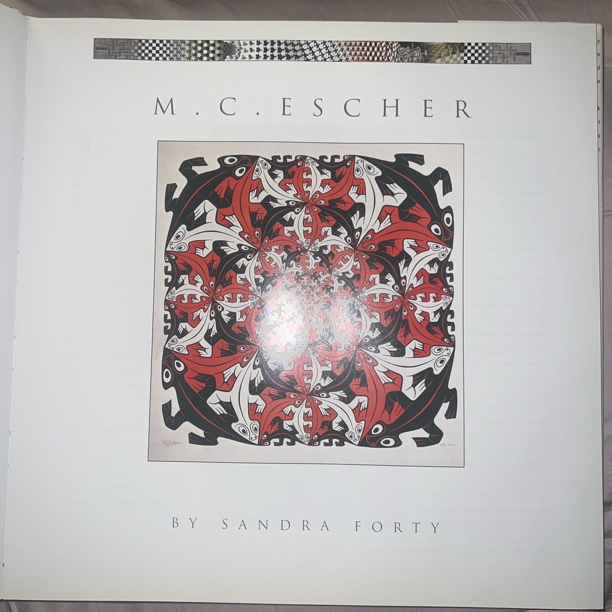 M. C. Escher by Sandra Forty (Oversized, HC, DJ, 2003) Large M. C. Escher by Sandra Forty (Oversized, HC, DJ, 2003) Large