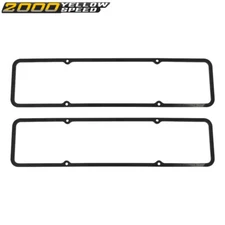 Fit For SBC Chevy 305 327 350 383 400 Steel Core Rubber Valve Cover Gaskets New