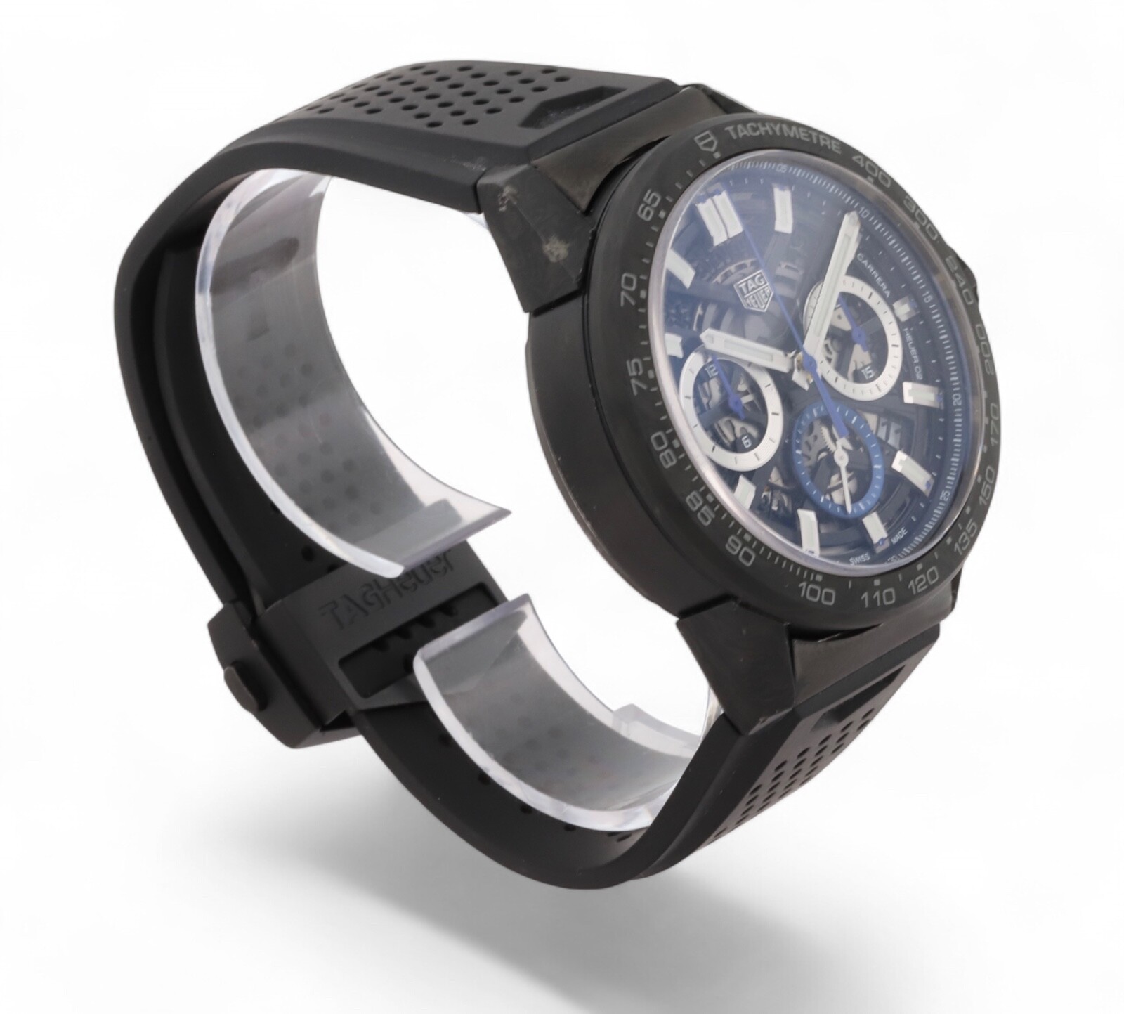 TAG Heuer Carrera Carbon Ltd Edition Skeleton Chronograph 43mm