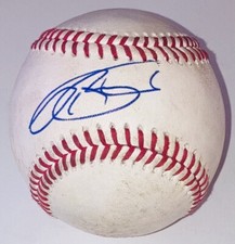 SEAN MURPHY ATLANTA BRAVES STAR SIGNED AUTOGRAPHED GU MLB BASEBALL +PROOF RARE!