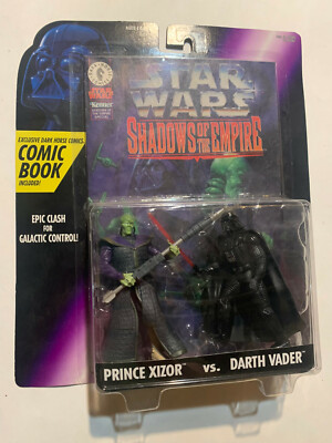 Star Wars Comic Book Pack Shadows Of The Empire Xizor Darth Vader Figure set
