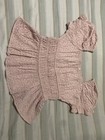 Mew very nice girl shirt size 12 color beige — photo 2