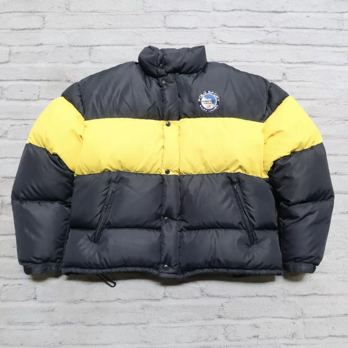 Vintage 90s Polo Sport Ralph Lauren Arctic Challenge Quilted Down Puffer  Jacket