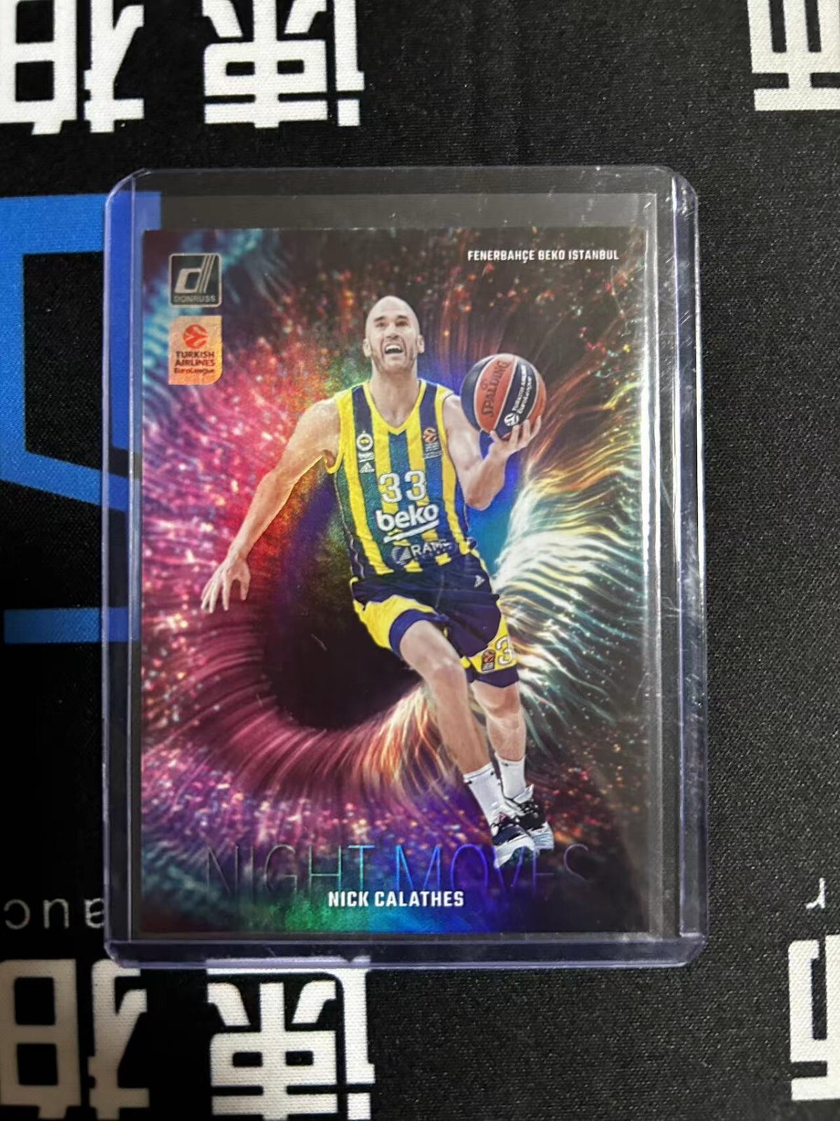 🐙2023-24 PANINI DONRUSS EUROLEAGUE NIGHT MOVES NICK CALATHES SSP