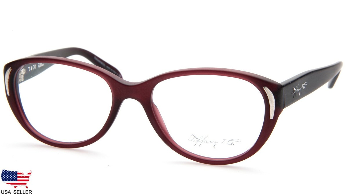 NEW TIFFANY & Co. TF 2086-G 8174 MATTE BURGUNDY EYEGLASSES  display picture 3