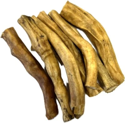 MALTBYS' STORES 1904 LTD Buffalo Tails with Skin 1kg A Natural Source of Collagen 100% Natural Dog Treat