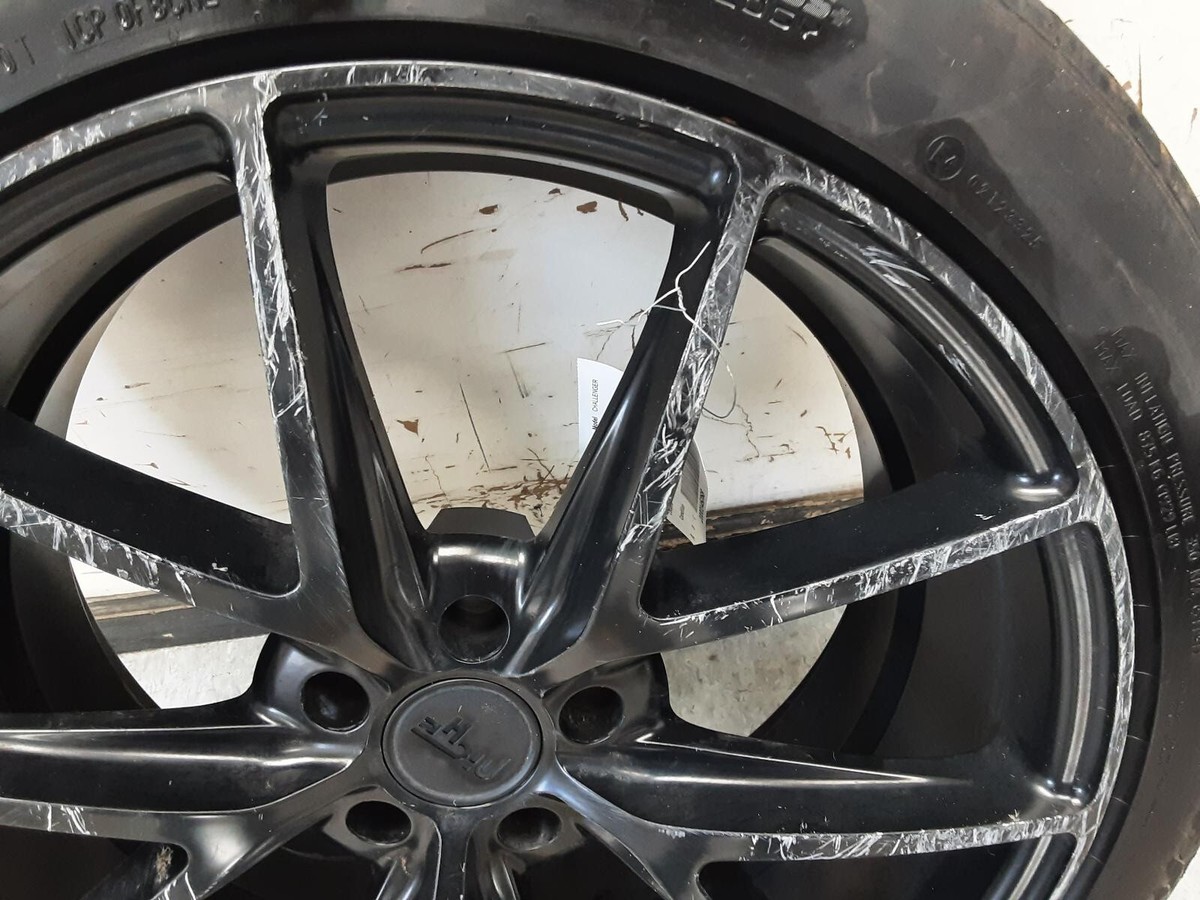 SCRATCHED Niche Misano M117 20x9 +18 Satin Black 5x115 Wheel