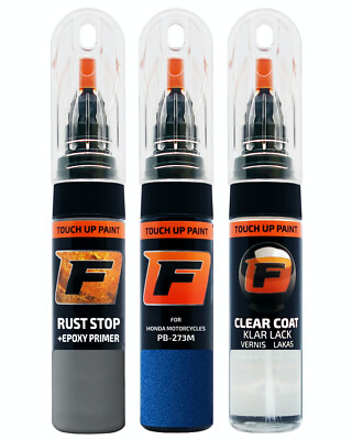 für HONDA MOTORRAD PB-273M SAHARA BLUE LACKSTIFT Reparatur Set Autolack Kratz