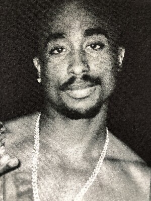 Tupac SHAKUR All Eyes On Me 2 Pac Makaveli Death Row Hip Hop LORD RARE T-shirt S