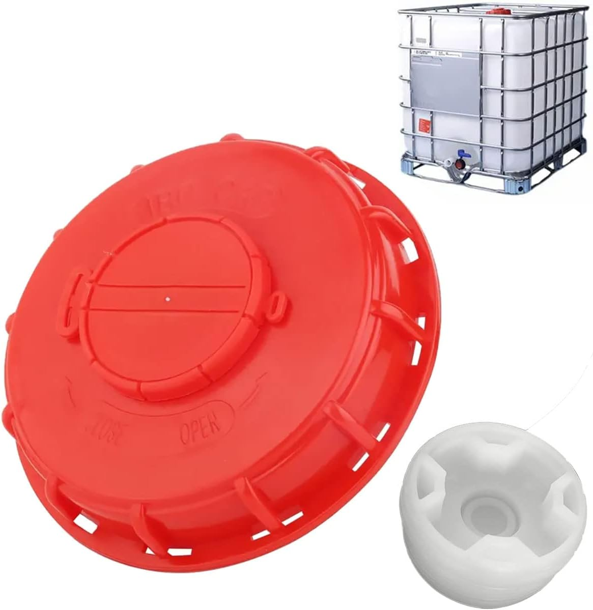 IBC Tote Lid Cover IBC Tote Lid Cap 163Mm IBC Tank Water Liquid Tank Cap With..