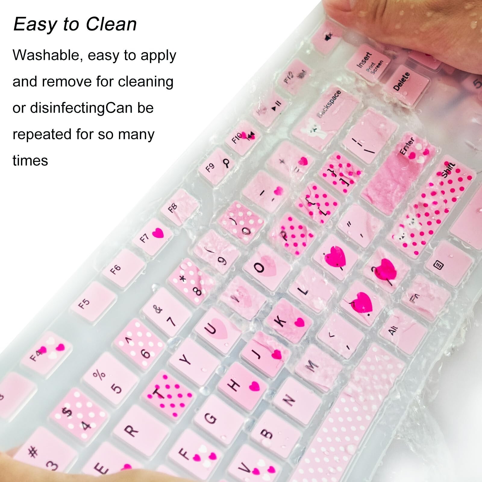 Keyboard Covers for Dell KM636 KB216 Wireless Wired Keyboards, Dell Optiplex ...