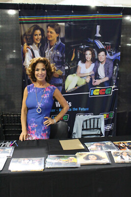 Claudia Wells ICCC Authentic Autograph Back To The Future Jennifer