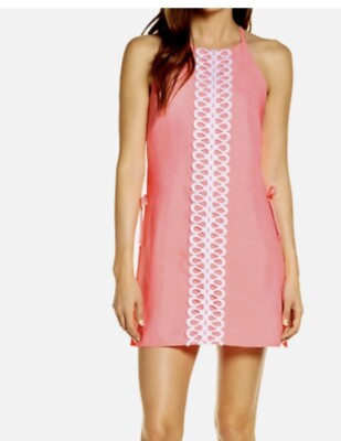 Lilly Pulitzer Damen Perlen Strampler - Lillys Koralle - Größe 0 - Einzelhandel 178 $