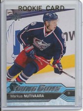 2016-17 UD Upper Deck Young Guns Markus Nutivaara Rookie Card RC #457 Mint