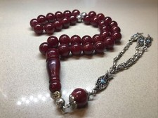 New Collectible Faturan Amber Rosary 33 Beads