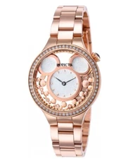 Invicta Disney Luxe Women's 35mm Limited Edition Rose Gold Mickey Watch 36261