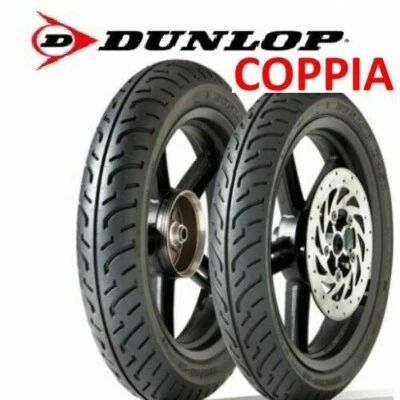 COPPIA GOMME DUNLOP D451 100/80 16 50P 120/80 16 60P YAMAHA XENTER 125 2012
