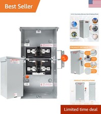 100A Portable Transfer Switch with Strong Safety Features - 10  Durability