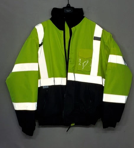 Pyramex RJ3210X2 Class 3 Type R Hi Vis Waterproof Softshell Winter Safety Jacket - product listing photo