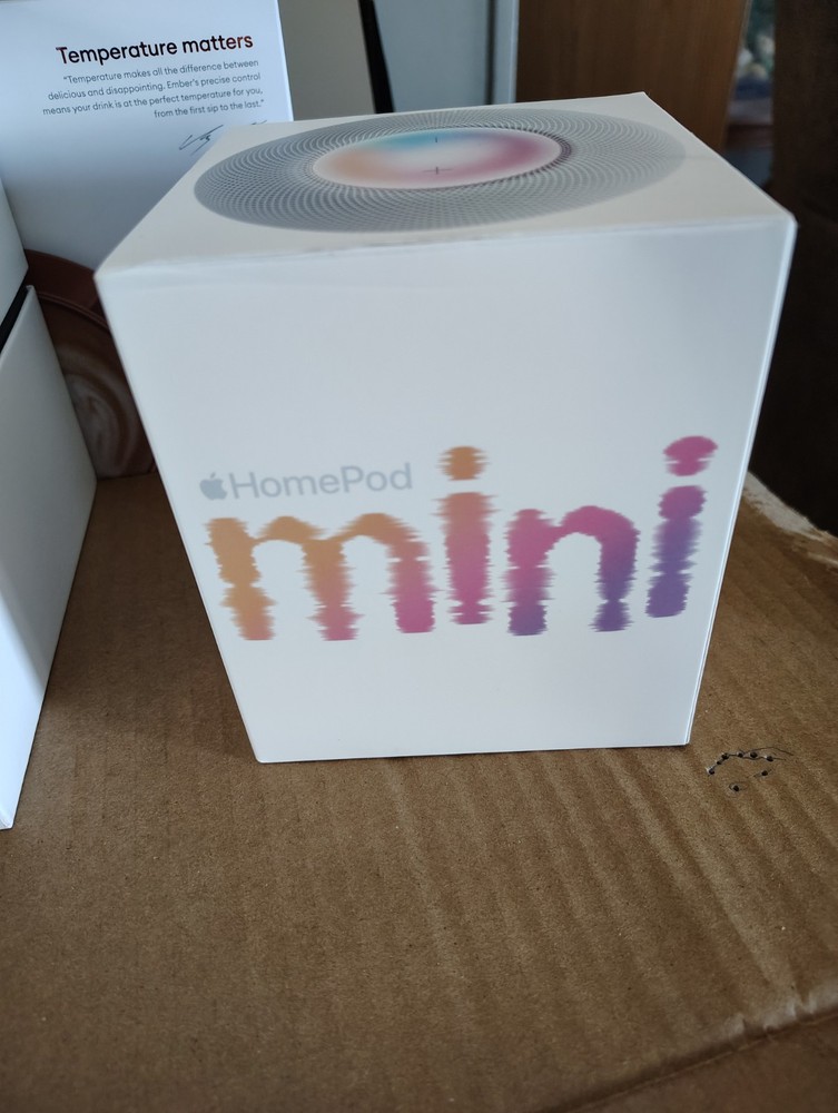 Apple HomePod Mini White Box Only - Original Packaging for Resale or Storage