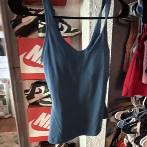 Lululemon Blue Women's Racerback Scoop Neck Sleeveless Tank Activewear