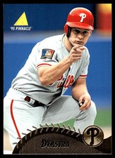 Lenny Dykstra 1995 Pinnacle #246 Phillies MLB READ FREE SHIPPING AutographDen